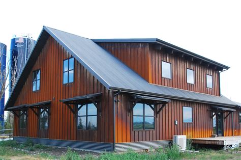 cost to use metal barn siding on a house|metal barn siding on house.